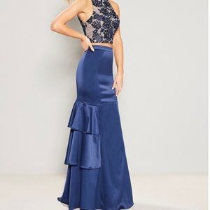 Davids Bridal 2pc Prom Dress